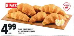 Metro FRONT STREET BAKERY ALL BUTTER CROISSANTS offer