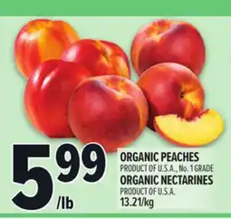 Metro ORGANIC PEACHES, ORGANIC NECTARINES offer