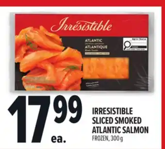 Metro IRRESISTIBLE SLICED SMOKED ATLANTIC SALMON offer