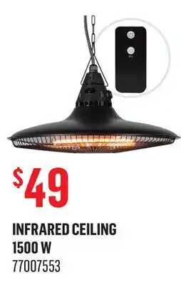 Canac Infrared Ceiling Patio Heater offer