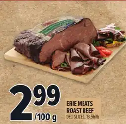 Metro ERIE MEATS ROAST BEEF offer