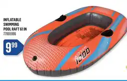 Canac Inflatable Swimming Pool Raft 61 in offer