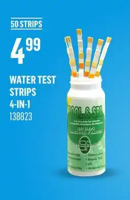 Canac Water Test Strips offer
