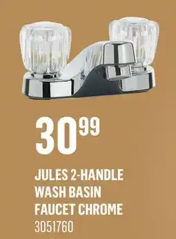 Canac Jules 2-Handle Wash Basin Faucet offer