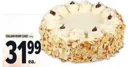 Metro ITALIAN RUM CAKE offer