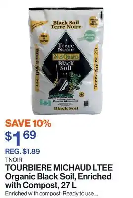 Patrick Morin Organic Black Soil, Enriched with Compost offer