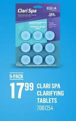 Canac Clari Spa Clarifying Tablets offer