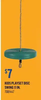 Canac Kids Playset Disc Swing 11 in offer