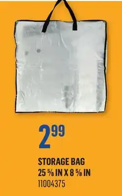 Canac Storage Bag 255/8inx85/8in offer