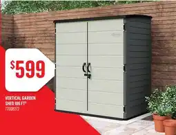 Canac Vertical Garden Shed offer