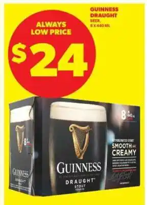 Real Canadian Liquorstore Guinness Draught Beer offer