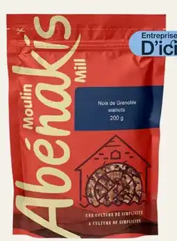 Avril Abénakis noix de Grenoble offer