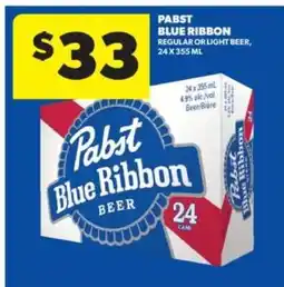 Real Canadian Liquorstore Pabst Blue Ribbon offer