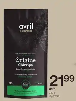 Avril café offer