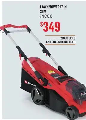 Canac Lawnmower 17 in 36 V offer
