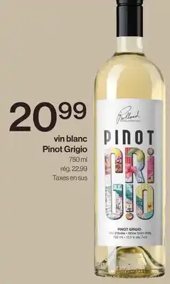 Avril vin blanc Pinot Grigio offer