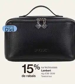 Avril Les trousses Lambert offer