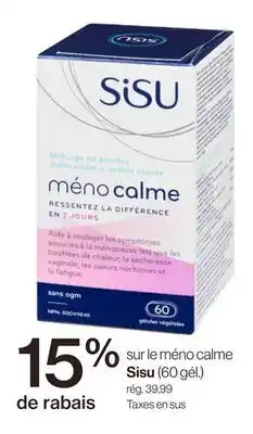 Avril sur le méno calme Sisu offer