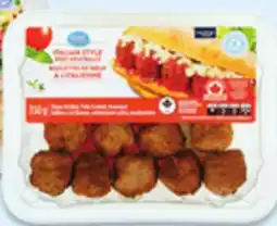 Walmart Great Value fully cooked chicken breast strips or beef meatballs offer