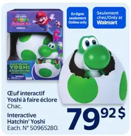 Walmart Interactive Hatchin' Yoshi offer