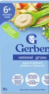 Walmart Gerber Oatmeal offer