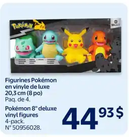 Walmart Pokémon 8 deluxe vinyl figures offer