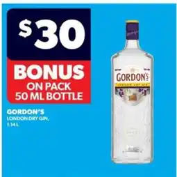 Real Canadian Liquorstore Gordon's London Dry Gin offer