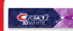 Walmart Crest 3D White Advanced Toothpaste offer