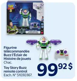 Walmart Toy Story Buzz remote control offer