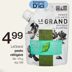 Avril LeGrand pesto réfrigéré offer