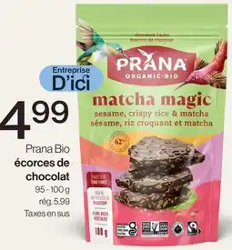Avril écorces de chocolat offer