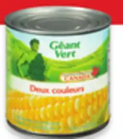 Walmart Green Giant canned vegetables offer