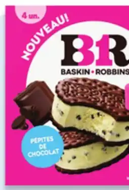 Walmart Baskin-Robbins ice cream novelties offer