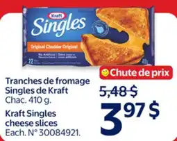 Walmart Kraft Singles cheese slices offer