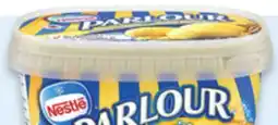Walmart Nestlé Parlour frozen dessert tubs offer
