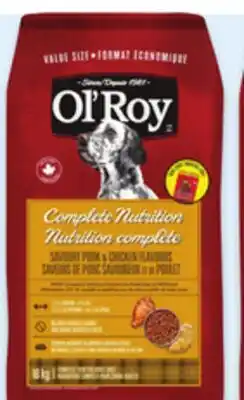Walmart Ol' Roy dry dog food offer