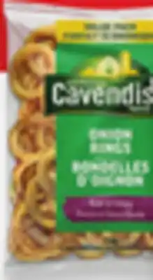 Walmart Cavendish Farms wedges or onion rings offer