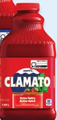 Walmart Mott's Clamato cocktail offer
