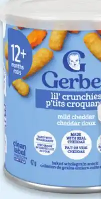 Walmart Gerber Lil' Crunchies offer