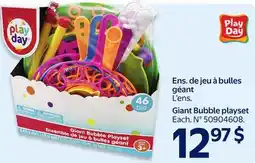 Walmart Giant Bubble playset offer