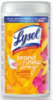 Walmart Lysol disinfectant cleaners offer