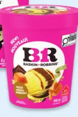 Walmart Baskin-Robbins ice cream tubs or novelties offer
