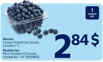 Walmart Blueberries offer