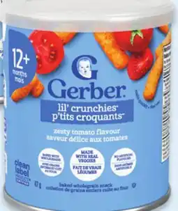 Walmart Gerber Lil' Crunchies offer