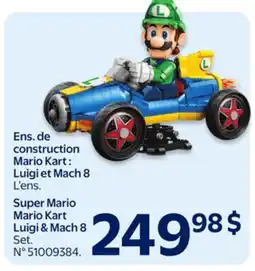 Walmart Lego Super Mario Mario Kart Luigi & Mach 8 offer