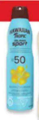 Walmart Hawaiian Tropic Island Sport Sunscreen Spray offer