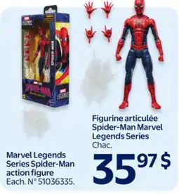 Walmart Marvel Legends Series Spider-Man action figure offer