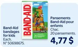 Walmart Band-Aid bandages for kids offer