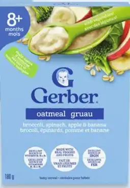 Walmart GERBER Oatmeal offer