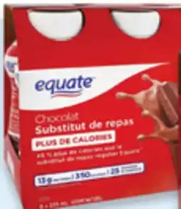 Walmart Equate protein shakes offer